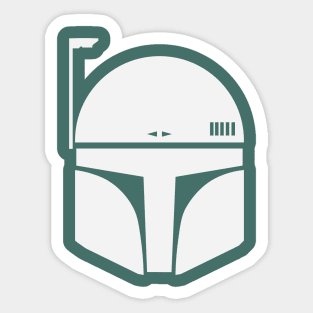 Fett-ish White Sticker